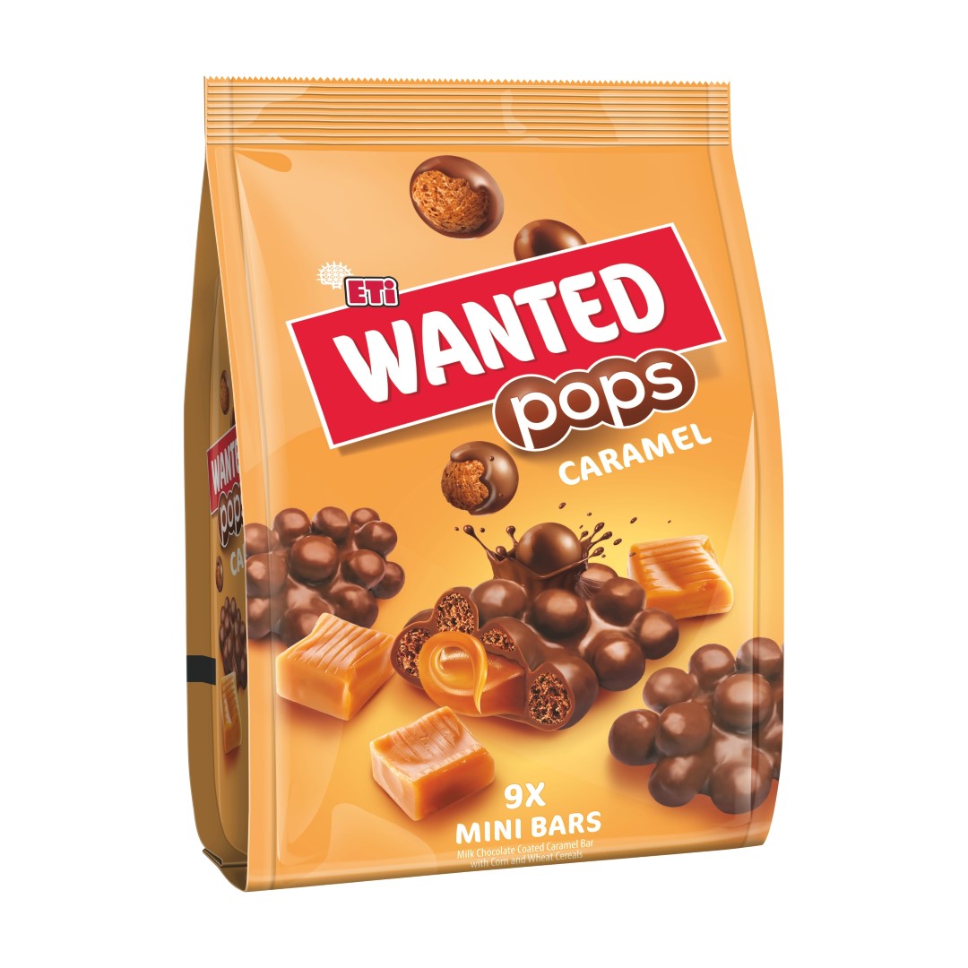 Wanted Mini Pops Caramel 126 gr.