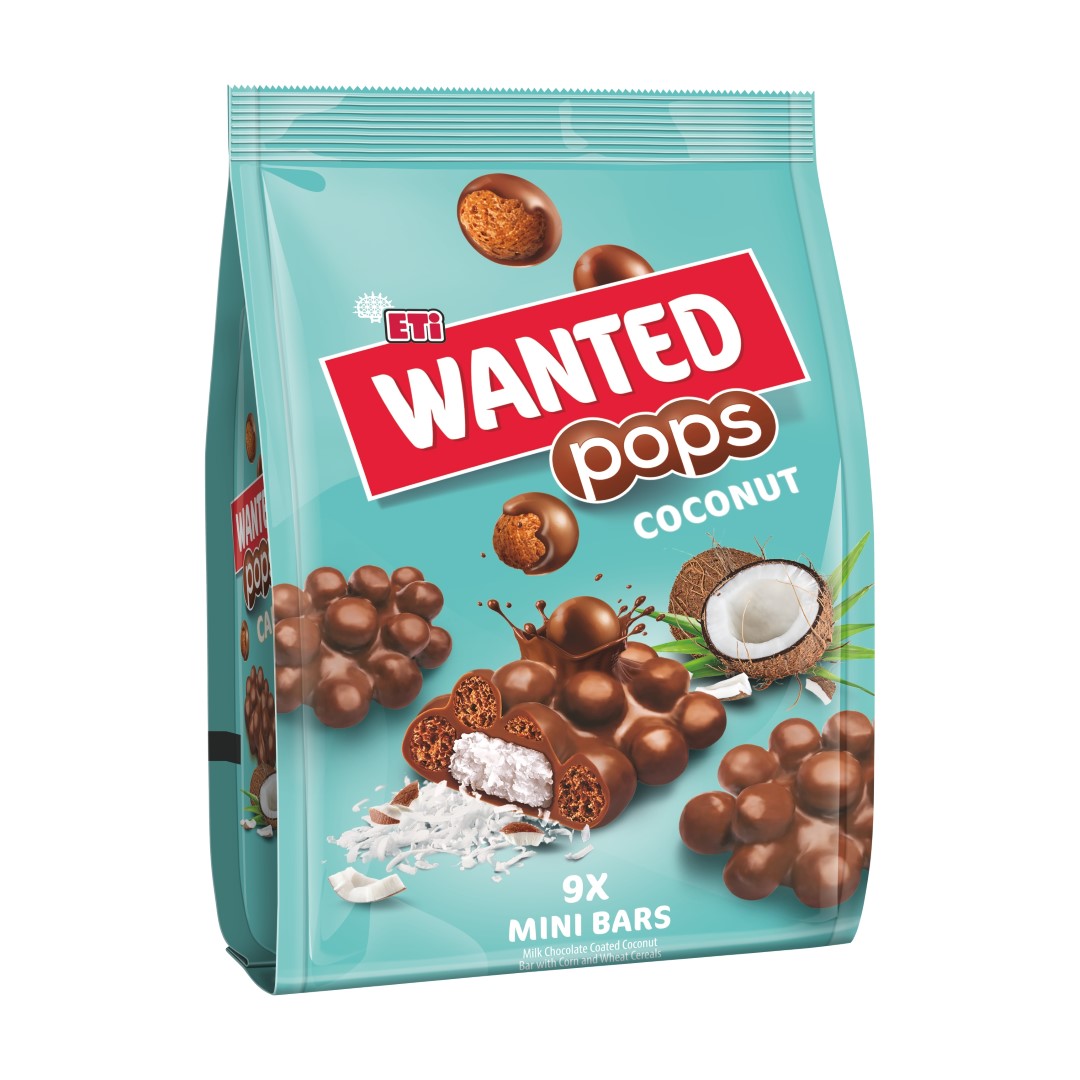 Wanted Mini Pops Cocos 126 gr.