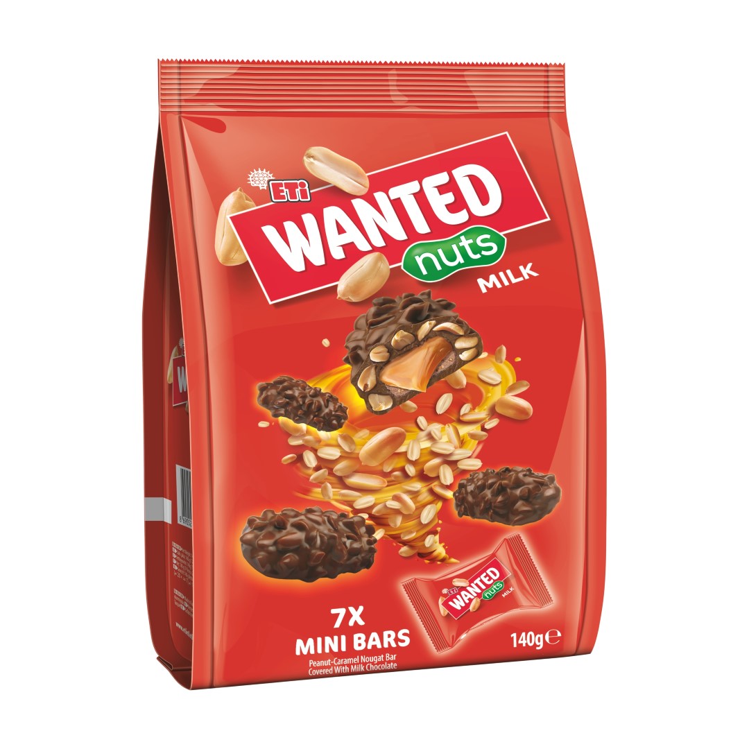 Wanted Mini Pops Hazelnoot – Caramel 140 gr.