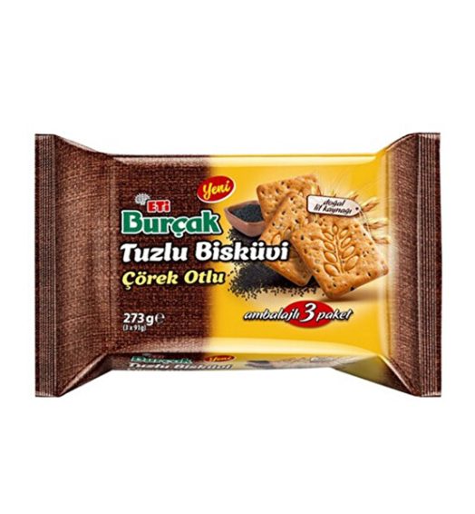 Burcak Gezouten Koekjes Met Zwarte Komijn 273gr.