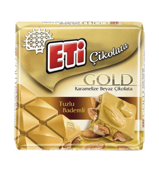 Eti Chocolade Gold Amandel 60Gr.