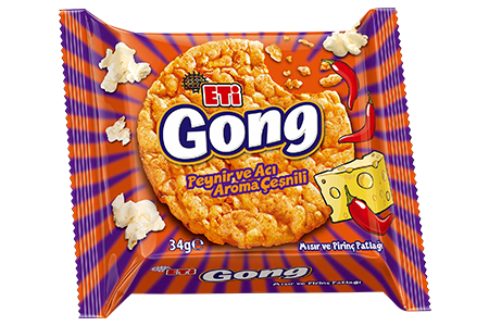 Gong hot cheese 34gr.
